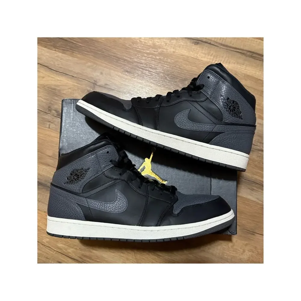 2017 Air Jordan 1 Mid Dark Grey